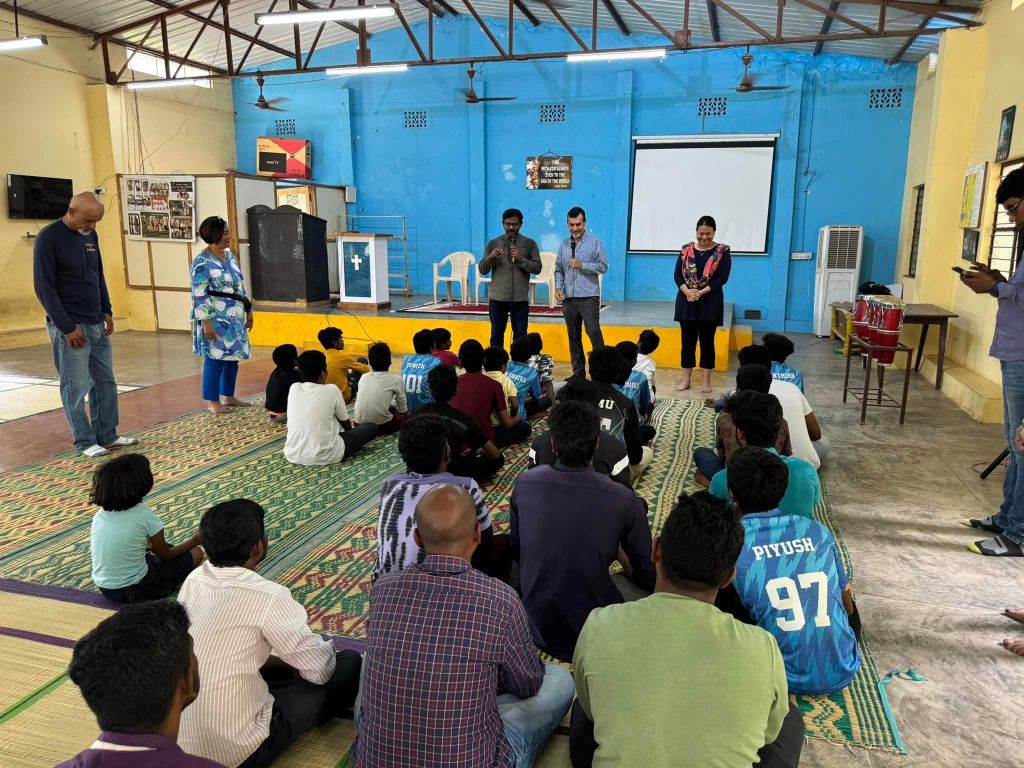 people gathered together to learn