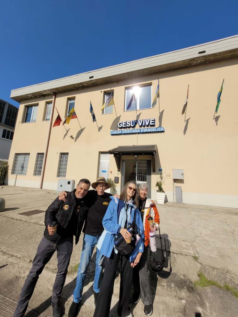 WOP at the Evangelical Christian Church Gesu Vive in Milan